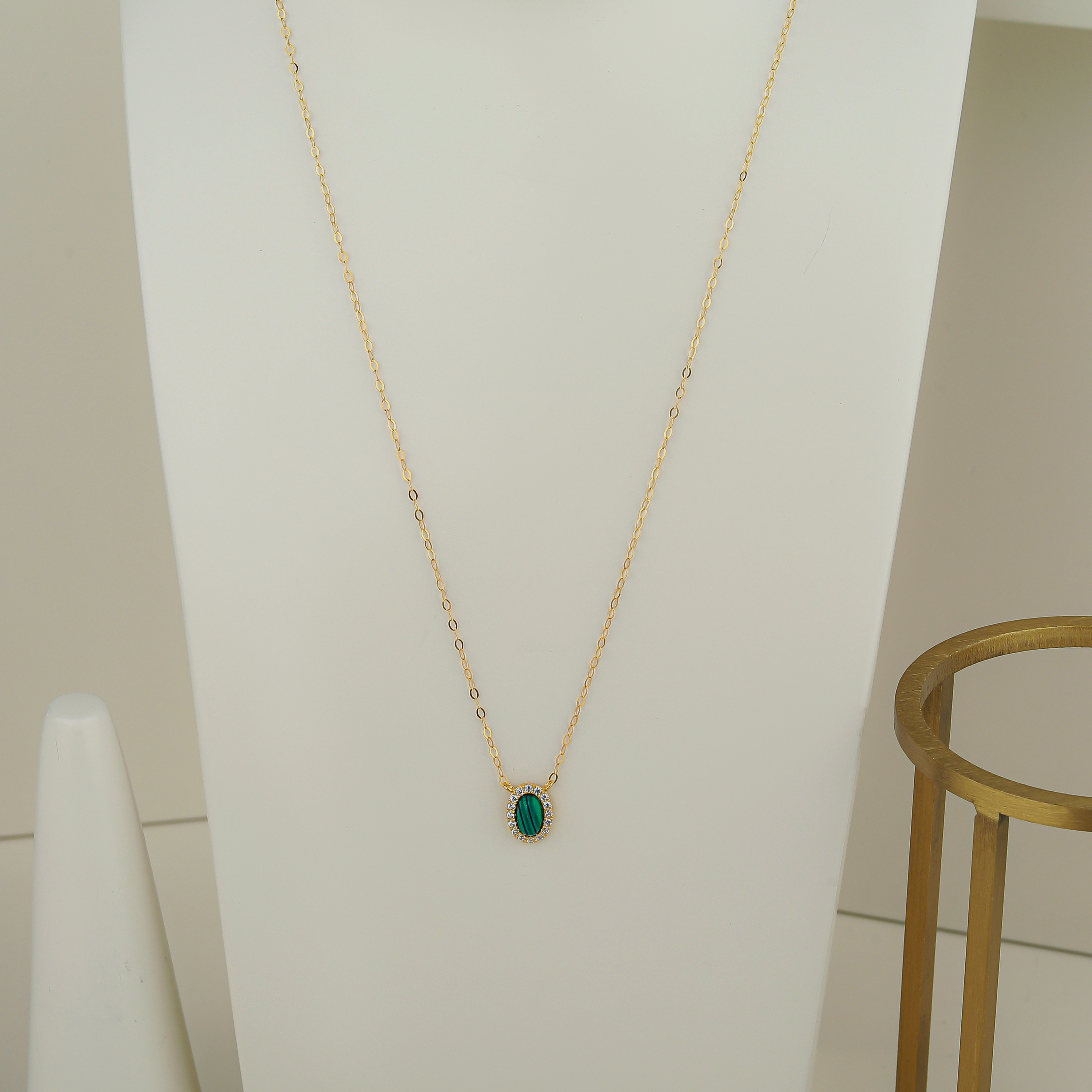 21 karat gold choker, made in Turkey - (H-0976)